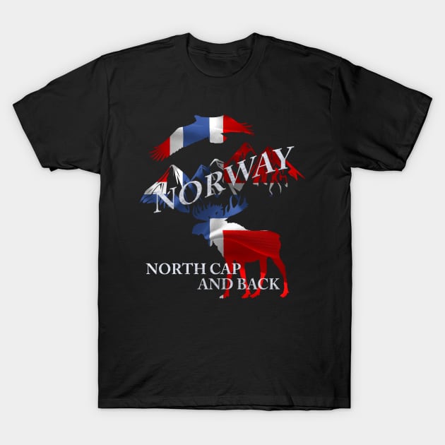 Norway Scandinavia Europe Vacation Travel T-Shirt by Wikstroem